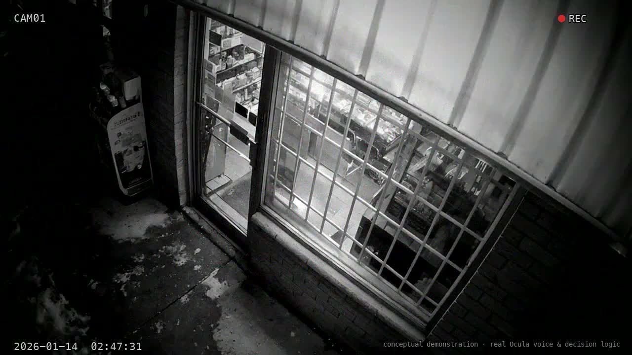 Evidence clip attached to a message